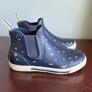 Joules Rainwell Chelsea Rain Boot - Navy SZ 11